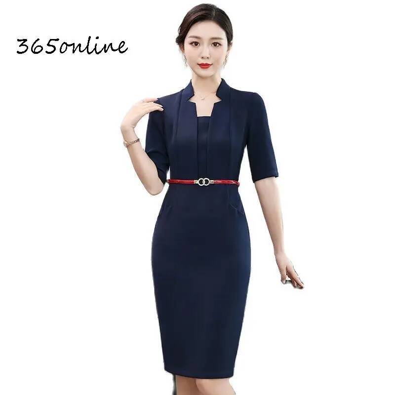Women Formal Wear H&M - Gaun Formal OL Model Slim Hips