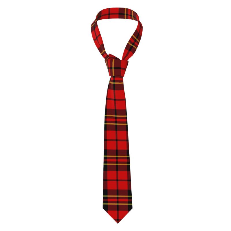 Women Formal Wear With Tie - Dasi Pria Motif Tartan Skotlandia, Dasi