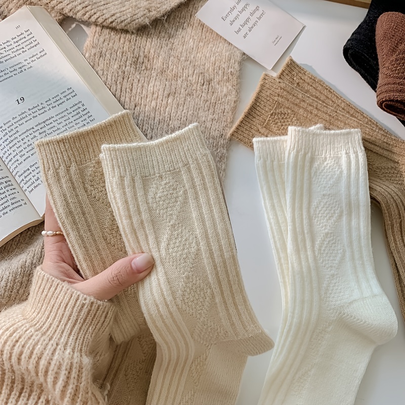 Women'S Formal Wear For Cold Weather - Kaos Kaki Wanita Musim Dingin Tebal