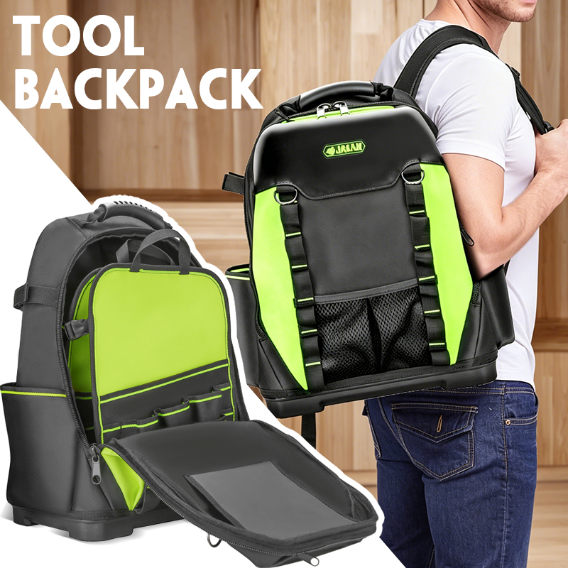 Shoulder Bag Structured - Ransel perkakas tugas berat, tas peralatan