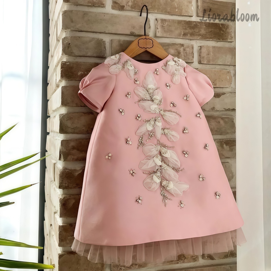Women Formal Wear H&M - Gaun Malam Anak Perempuan Warna Pink