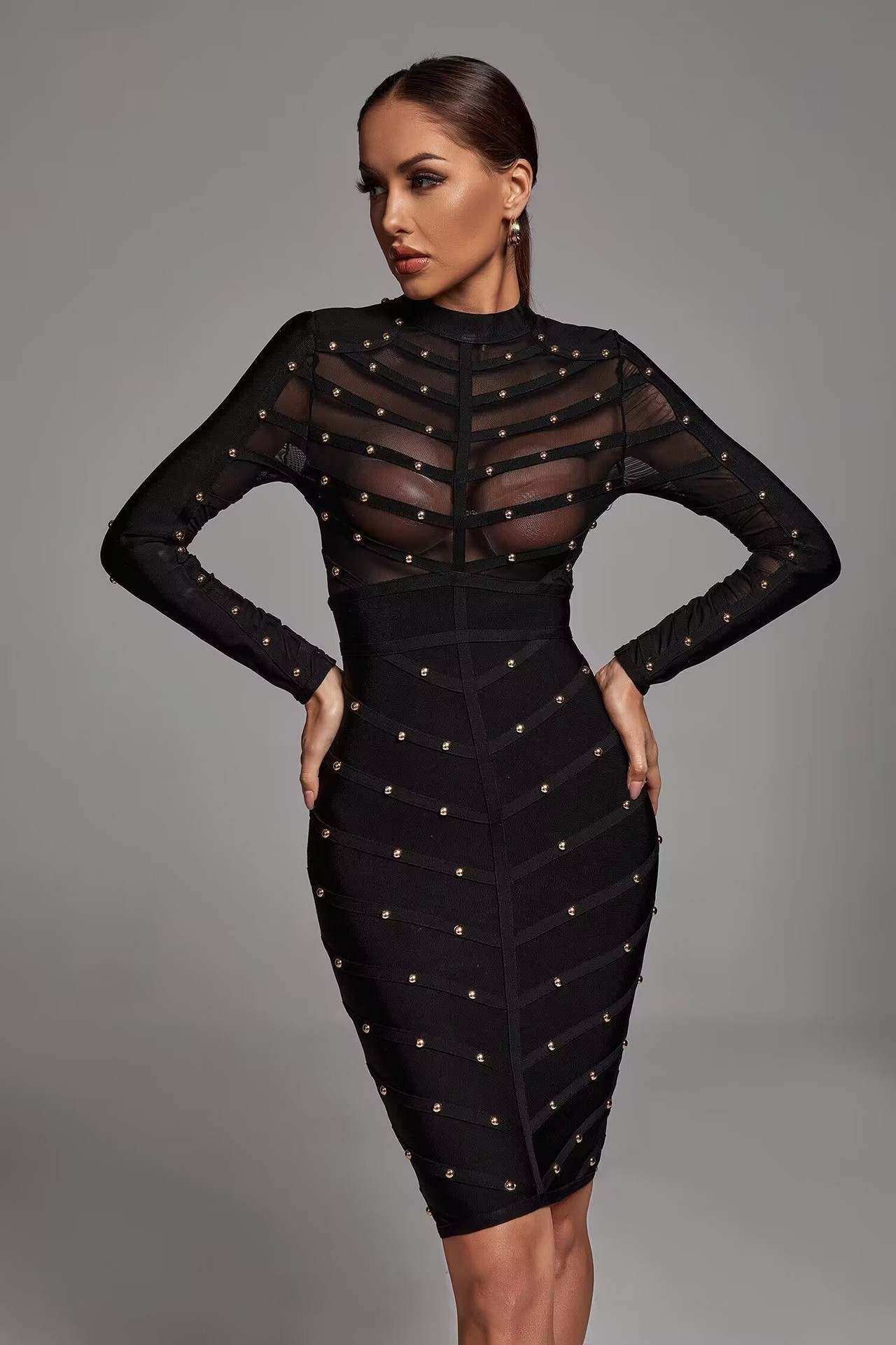 Women Formal Wear H&M - Gaun pesta koktail bergaya dengan detail