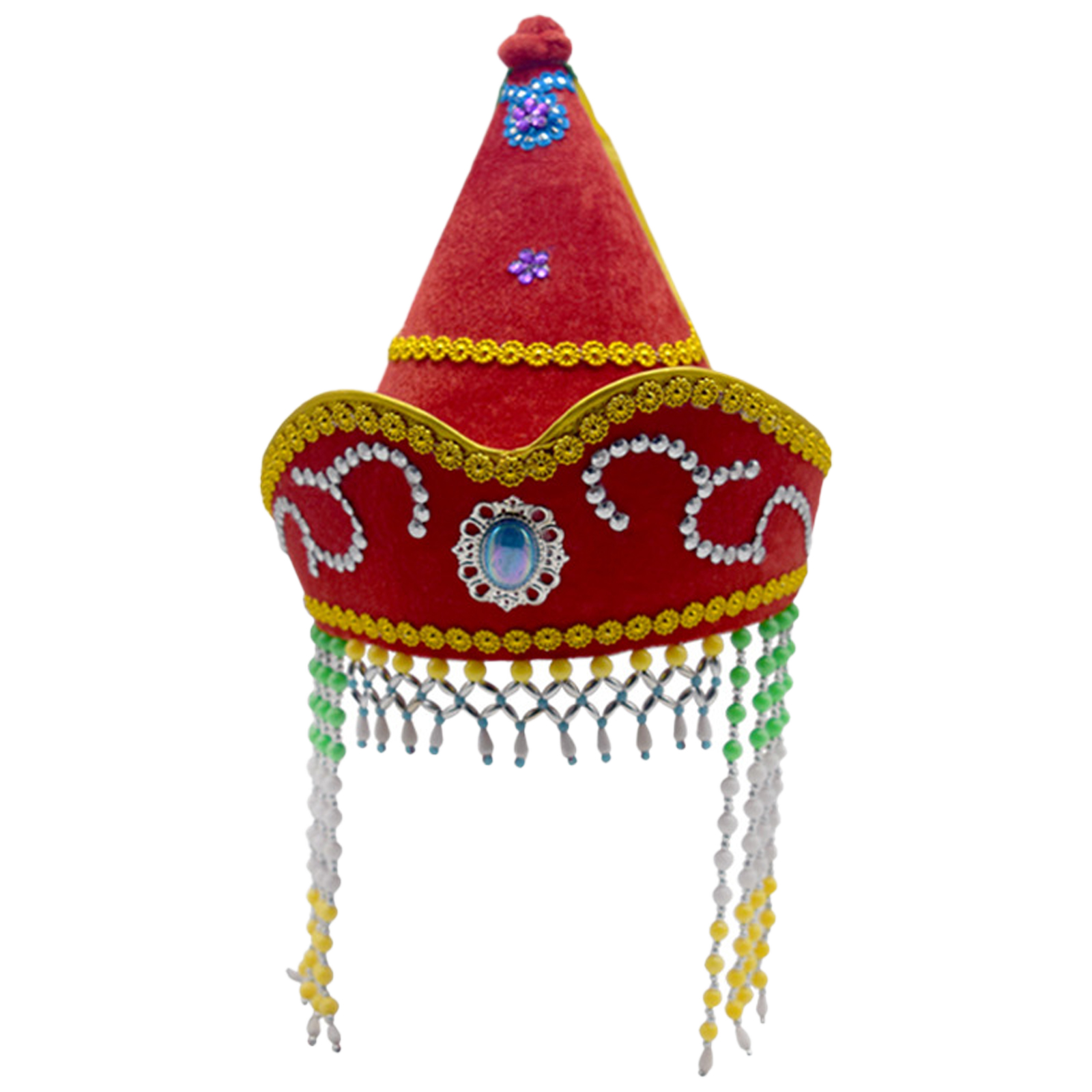 Topi Mongolia Cina Pakaian Kep - Women Formal Wear Ethnic ulasan dan harga