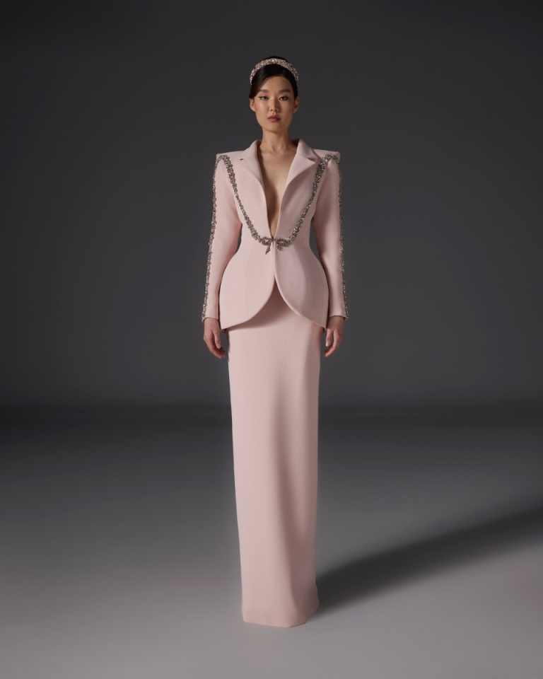 Set Gaun Blazer Anak Perempuan - Women Formal Wear With Tie ulasan dan harga