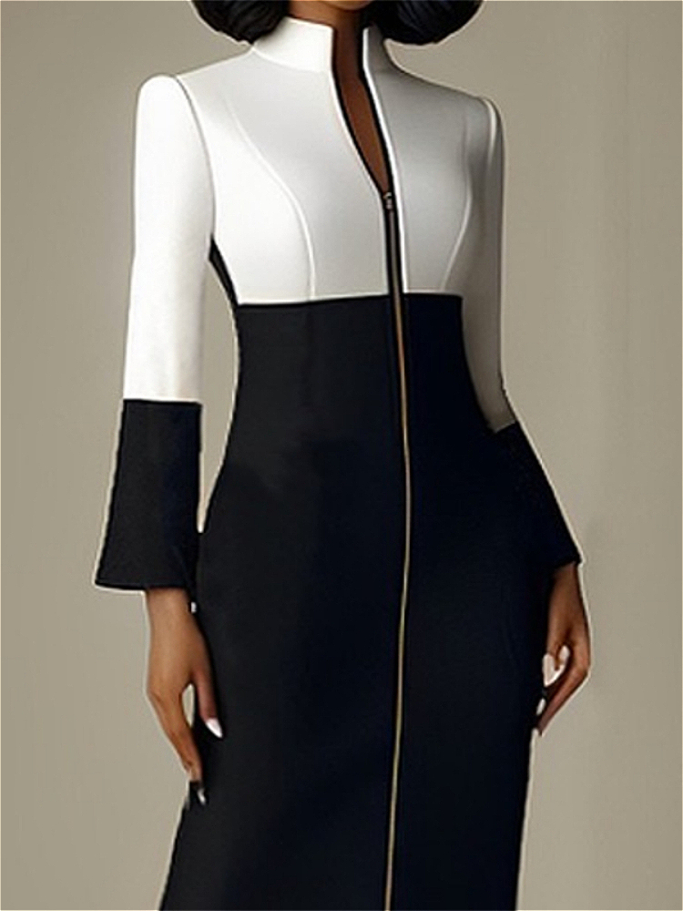 Gaun Midi Bodycon Wanita Warna - Women Formal Wear H&M ulasan dan harga