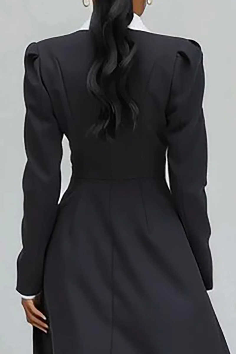 Jaket Blazer Panjang Wanita A  - Women Formal Wear With Tie ulasan dan harga