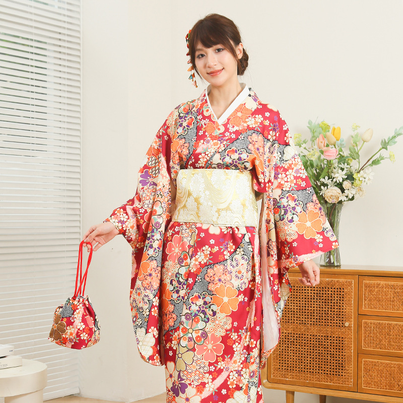 Kimono Jepang Versi Terbaru un - Women Formal Wear Ethnic ulasan dan harga
