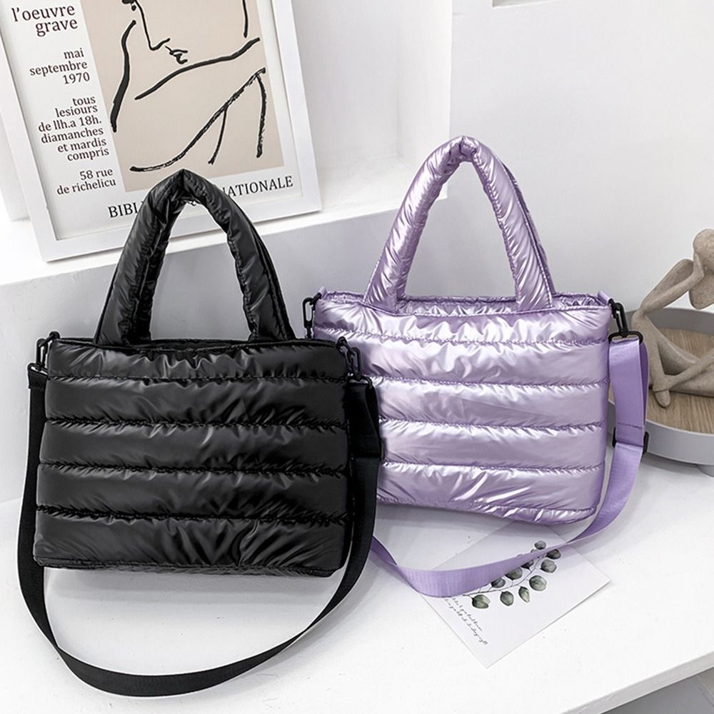 Tas Tote Wanita Model Puffer,  - Shoulder Bag Structured ulasan dan harga