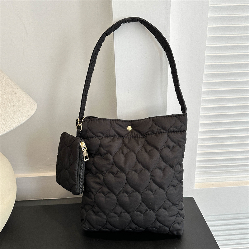 Tas Tote Berwarna Solid Model  - Shoulder Bag Structured ulasan dan harga