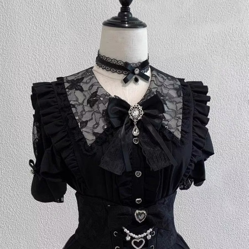 Blus Kasual Wanita Jepang Mani - Japanese Women Formal Wear ulasan dan harga