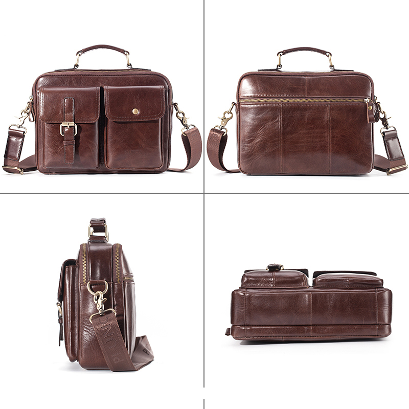 Tas Kurir Kulit Sapi Baru Tas  - Shoulder Bag Structured ulasan dan harga