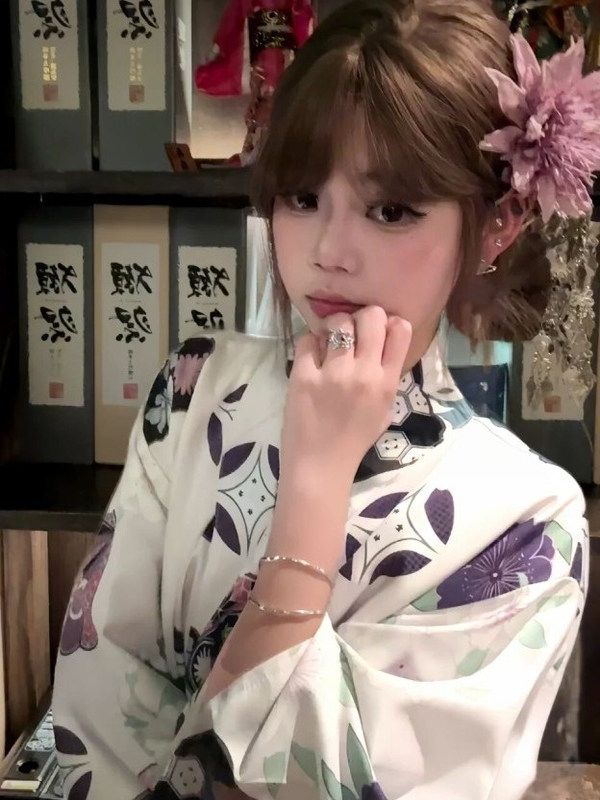 Kimono Mandi Tradisional Warna - Japanese Women Formal Wear ulasan dan harga