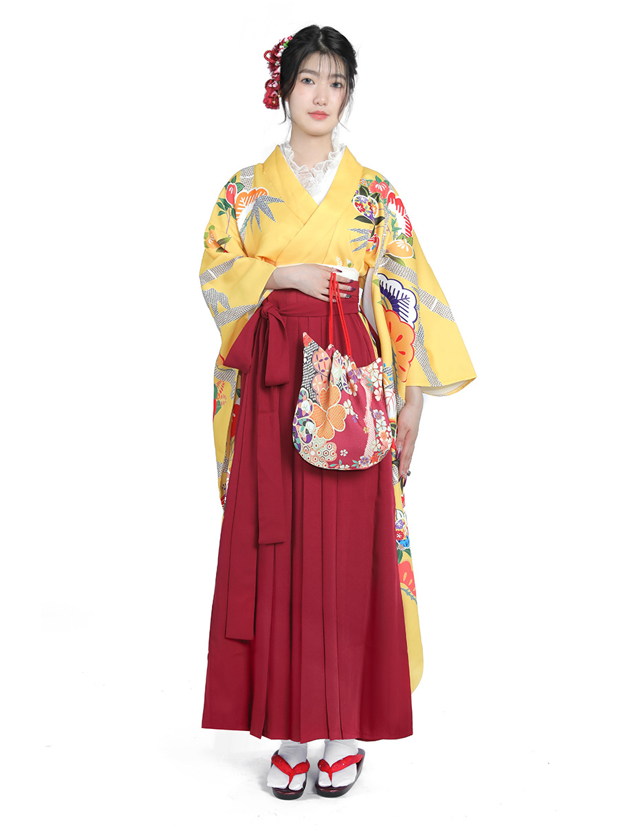 Set Kimono Jepang Wanita Gaya  - Japanese Women Formal Wear ulasan dan harga